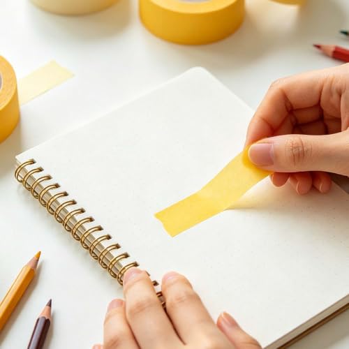 ADHES Orange Delicate Surface Washi Masking Tape Painter Tape 2Inch - size: 48mm x 50m