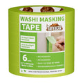 TAPEBEAR Green Washi Painters Tape 21-Days Clean Removal 0.7" x 60Yards - color: Green, size: 0.7" x 60Yard