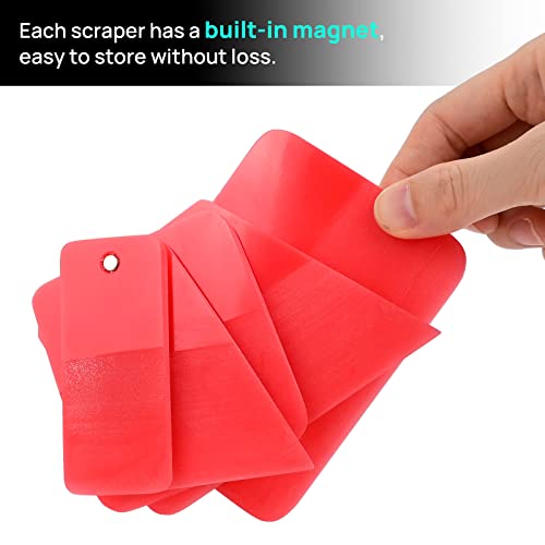 NEWISHTOOL Magnet PPF Squeegee Kit Paint Protection Film Installation Tools - color: Magnet Red Box Set