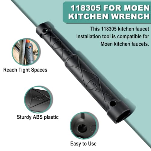 118305 Kitchen Faucet Installation Tool for Moen Sink Install/Removal