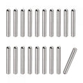 uxcell 2.8x18mm Dowel Pins, 50pcs 304 Stainless Steel Round Head Flat Chamfered End Dowel Pin Bunk Bed Pins Shelf Pegs Support Shelves Fasten Elements - size: 2.8x18mm