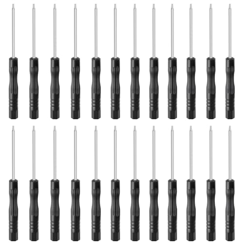 24 Pcs T2 Torx Precision Screwdriver, 2mm Magnetic Tip, 84mm - size: T2 Torx