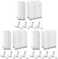 Sinnsally Large Picture Hanging Strips Heavy Duty,20-Pairs(40 Strips) Sticky Picture Hangers for Walls Hanging Without Nail,Damage Free No Nails Refill Adhesive Poster Frame Mounting,White (Pack of 3) - size: Large-20 Pairs (Pack of 3)