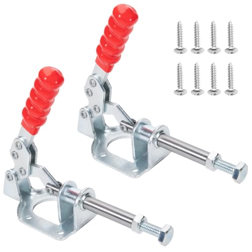 2-Pack, 302F Push Pull Toggle Clamp, 300 lb Holding Capacity - style: 302F,2PK