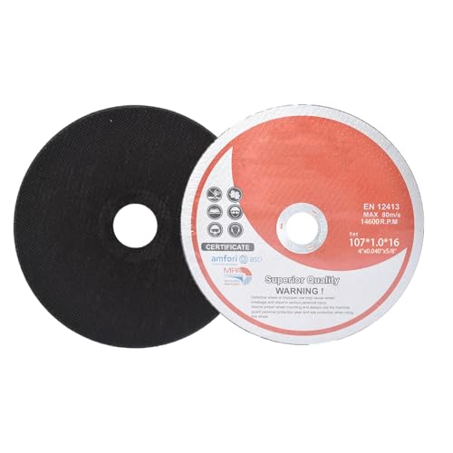 100 Pack 4" x.040 x5/8" Cut Off Wheel - Metal & Stainless Steel Thin Cutting Discs - size: 100pcs 4"*0.040"*5/8"