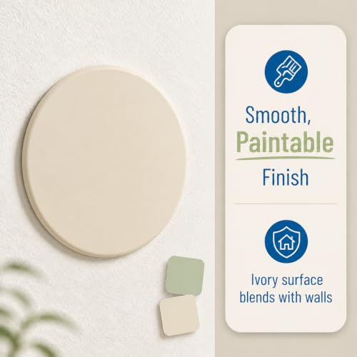 Prime-Line U 9268 5 In., Rigid Vinyl, Ivory, Self Adhesive Wall Protector (Single Pack) - color: Ivory