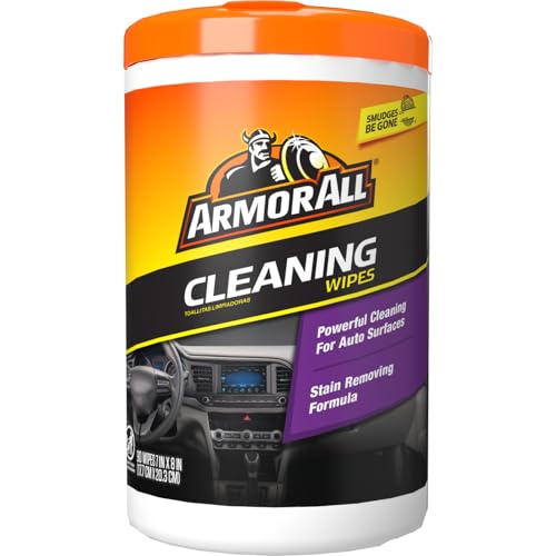 Armor All Car Cleaning Wipes, Wipes for Car Interior and Car-Exterior, 90-Wipes Each (Pack of 6) - size: 90 Count (Pack of 6)