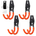Heavy Duty Garage Storage Hooks 2 Pack Garage Tool Organizer Wall Mount - size: One Size