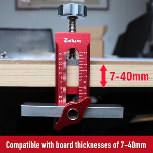 2-in-1 Cabinet Door Mounting Jig & Rebound Device Tool,Cabinet Hardware Jig with Bag,Fast Positioning Leveling Drilling Cabinet Door Mounting Jig for Most Cabinet Doors with 3 Drill Bits