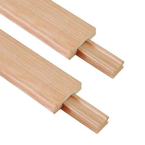 Wax Coated 16-Inch Drawer Slides - Undermount Drawer Slides Bottom Mount, Wooden Replacement Track for Dresser Cabinet Furniture Repair, 2 Pcs - size: 16Inch-2pcs