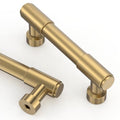 Asidrama Champagne Bronze Kitchen Cabinet Pulls,3 Inch,10 Pack - color: Champagne Bronze, size: 3" Hole Center