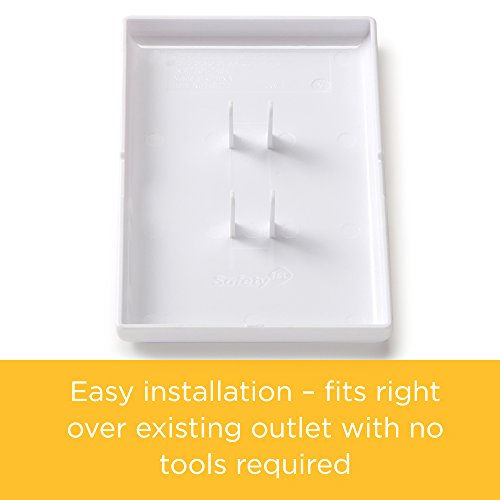 Safety 1st OutSmart Outlet Shield,(Pack of 6) - size: 1 Count (Pack of 6)