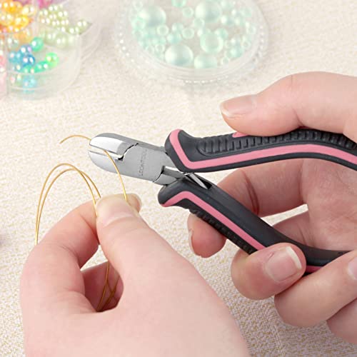 Mini Diagonal Cutting Pliers 4 Inches Side Cutters with Spring - style: Diagonal Cutting Pliers