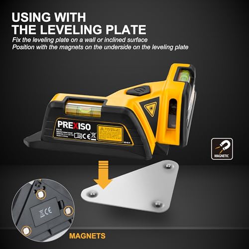 PREXISO Square Laser, 30Ft Flooring Laser Level, Tile Laser Line Projection