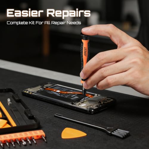 JOREST 55pcs Small Precision Screwdriver Set with Torx T5 T6, Mini Tool Kit - style: 55 in 1 S2
