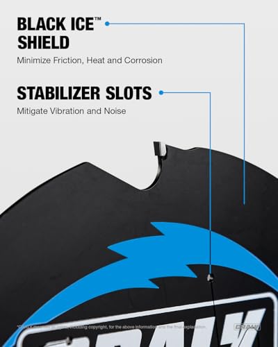CRALY 7-1/4 Inch 4 Teeth Hardie Fiber Cement Circular Saw Blade, 5/8 Inch Arbor, Polycrystalline Diamond Tipped (PCD), Thin Kerf, Black Ice™, for Laminate Flooring(C0704FC) - size: 7-1/4'', 5/8‘’ arbor, 4T