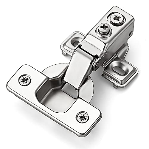 Ravinte Short Arm Kitchen Cabinet Hinges,5/8 Inch Overlay,10 Pack 5 Pairs - size: 5/8 Inch Overlay Cabinet