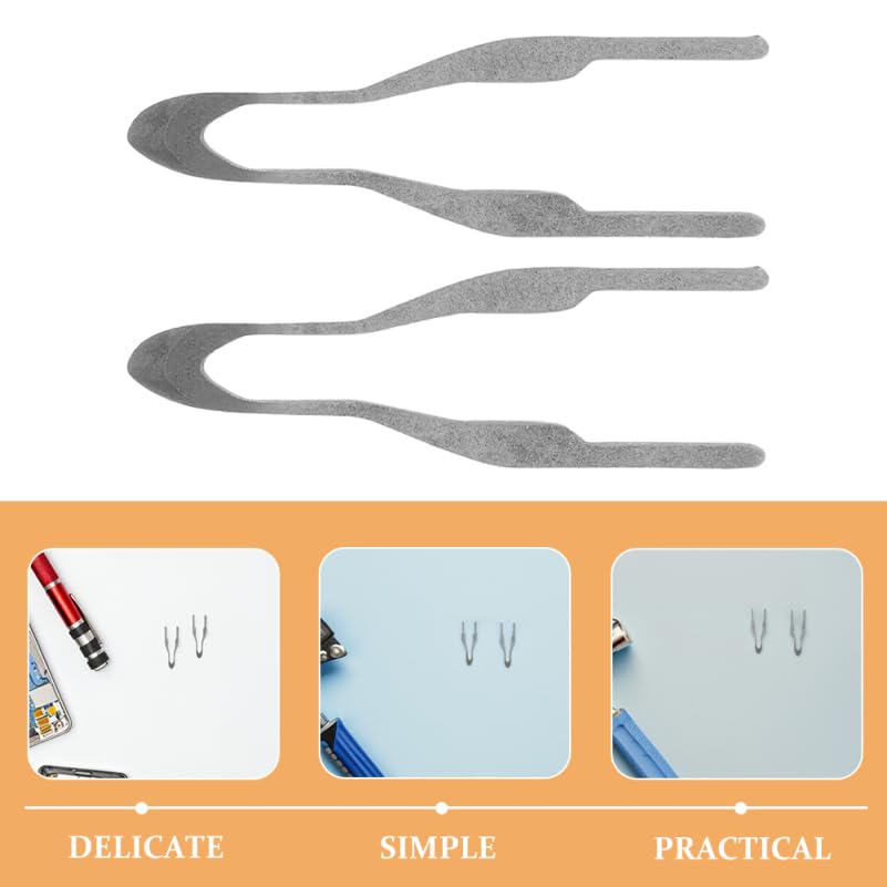 PLAFOPE Pyrography Tips 2 Pcs Wood Burning Nibs Replacement for Detailed Engraving Shading and Drawing Fast Heat up Electric Soldering Tips for Wood Burning Machine