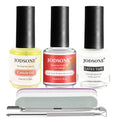 JODSONE Gel Nail Polish Remover Kit - Set with 15ml Gel Nail Polish Remover, Cuticle Oil and Latex Tape, and Complete Remover Manicure Tool Set, No Soaking