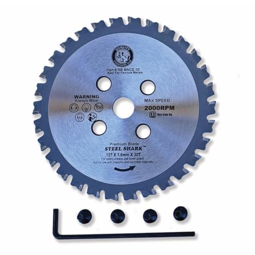 BN Products The Steel Shark 5-inch Replacement Blade for use with The BNCE-30 Cutting Edge Saw