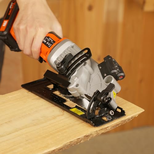 Yunirvana Mini Circular Saw, 20V 3400RPM Professional Cordless Circular Saw - style: 2.0Ah Circular Saw