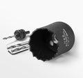 1-1/2 Inch Hole Saw with 1/2" Triangle Shank Quick Change Arbor, JTemgle Bi-Metal Hole Saw Heavy Duty Hole Cutting Tool for Cornhole Boards, Recessed Lights, Wood, Plastic, Drywall & Soft Metal - size: 1-1/2", 38mm Cutting Depth