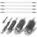 Drill-Powered Chimney Brush & Pipe Cleaning Brush Kit