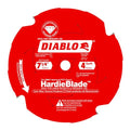 Diablo HardieBlade Saw Blade - 7-1/4" Diameter, 4 TCG (PCD) Teeth - size: 7.25" dia × 4 TCG (PCD) teeth - Fiber Cement