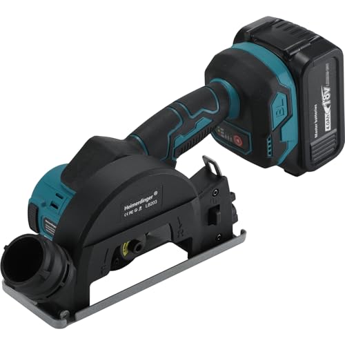 4-Inch Cordless Mini Circular Saw & Angle Grinder, Brushless 3-Speed Tool for Makita 18V Battery