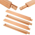 WOPPLXY 6 PCS Wood Drawer Slides, 16 Inch Wooden Drawer Slides, Wood Center Mount Drawer Slides Replacement Part