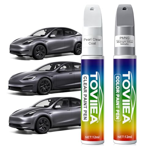 Midnight Silver Metallic(PMNG)Touch Up Paint for tesla ModelY/3/X/S - color: (PMNG)Midnight Silver Metallic for Model Y/3/X/S