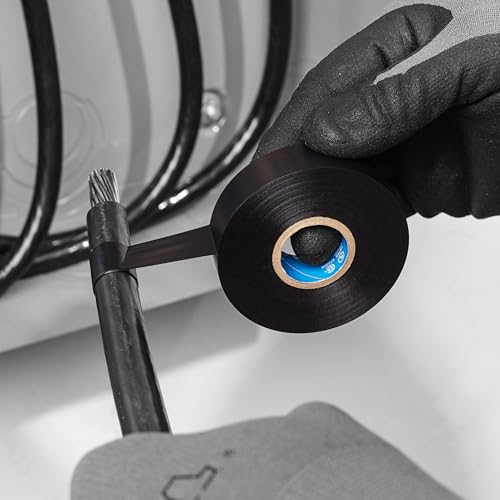 Ideal Industries INC. 46-33 Black 7 Mil Wire Armour UL Listed 3/4 in. Professional Vinyl Black Electrical Tape