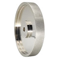 CBN Grinding Wheel 6 Inch 320 Grit, 1/2" Arbor, for Bench Grinders - size: 320 Grit