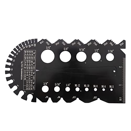 Accusize Industrial Tools 5pc Marking Black Precision Layout Solution, 2805-1406