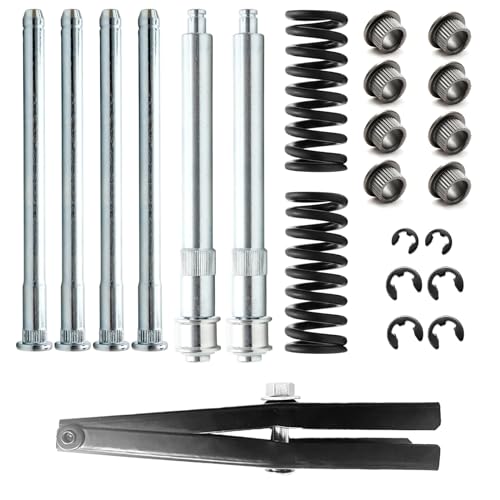 Ledaut Door Hinge Roller Pin and Bushing Repair Kits + Door Spring Tool Compatible with Chevrolet C1500 C2500 C3500 K1500 K2500 K3500 GMC Suburban Tahoe - size: 1500MJLTZ