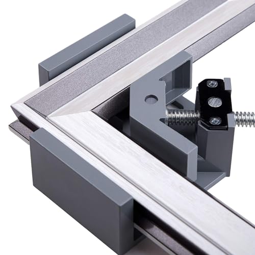 8pcs Corner Clamp - Right Angle 90 Degree Wood Clamps For Woodworking, With Adjustable Swing Jaw Aluminum Alloy Frame, For Welding, DIY Woodworking - style: 8pcs