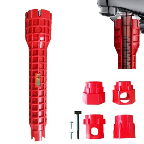 14in1 Faucet and Sink Wrench Basin Wrench Sink Faucet Wrench Tight Spaces