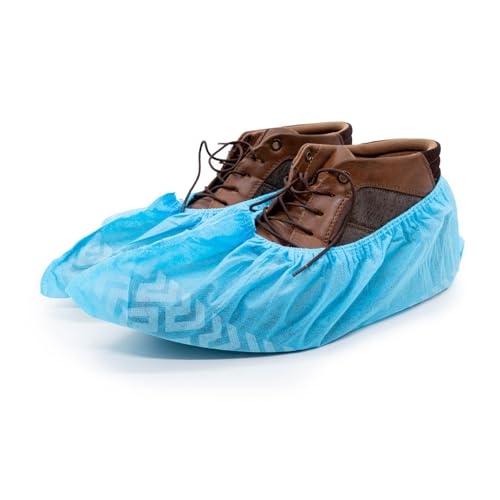 Disposable Shoe Covers, Non-Slip, 100 Pairs, Fits Men's 14 - size: Extra Large 200 Pack