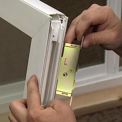 Sliding Patio Door Tandem Roller Assembly for Guardian Glass Doors, 1-1/4" Steel Ball Bearing, 5-3/4" Hole Centers, Edge Adjustable, 2 Pack - style: Edge Adjuster