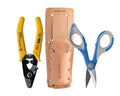 Jonard Tools TK-355 3 Hole Fiber Stripper & Kevlar Shears Scissor Kit, Leather Pouch - style: Fiber Stripper & Scissor Kit w/ Leather