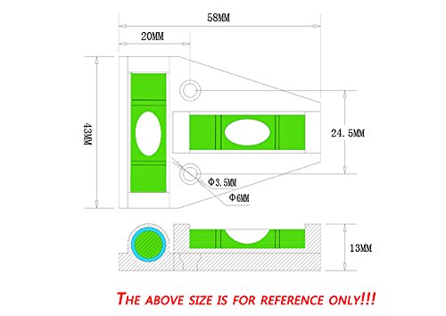The T level is made up of GFNT tools, horizontal instruments, horizontal bubbles, trailers, three legs, machinery, shelves and other magnet - color: Black