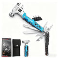 Upgraded Adjustable Wrench Multitool Hammer, 18 in 1 | Pocket Multi Tool Pliers, All-in-One Survival Tool, Camping, Everyday Use - style: Upgraded Wrench