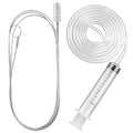 Gisafai 3 Pcs 36'' Refrigerator Cleaning Kit with 12 ml Syringe - size: 36'' Ice Water Tube