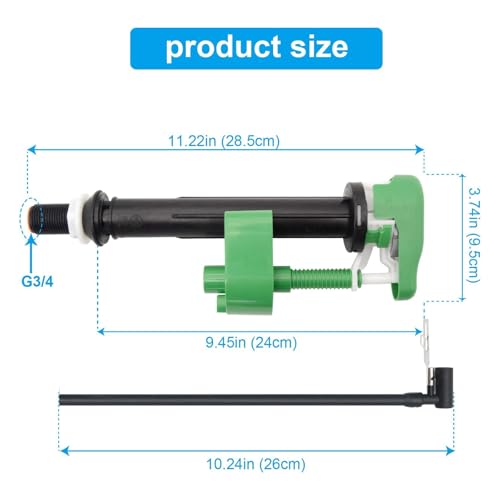 Toilet Fill Valve Replacement Parts for TOTO TTSU8130A