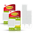 Command Medium and Large Picture Hanging Strips, Damage Free Hanging Picture Hangers, No Tools Wall Hanging Strips for Living Spaces, White, 16 Medium Pairs and 16 Large Pairs (64 Total) - size: 16 Large Pairs, 16 Medium Pairs