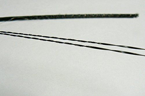 Spiral Saw Blades 4DZ Sizes #2/0#1#2 and #4 Saw Frame Cutting Jewelry Wax & Wood Blades by JTS