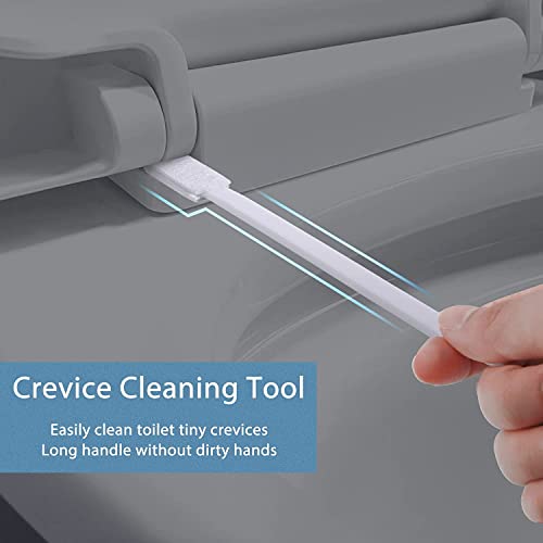 Lumkew Crevice Cleaning Brushes Tool for Tiny Small Spaces, 60Pcs, White - color: White