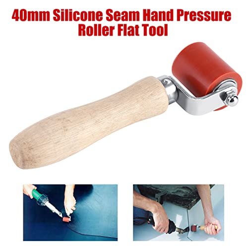 40mm Silicone Roller, Wallpaper Seam Roller, PVC Welding Tool for Quilting, Sewing, Crafts,Painting