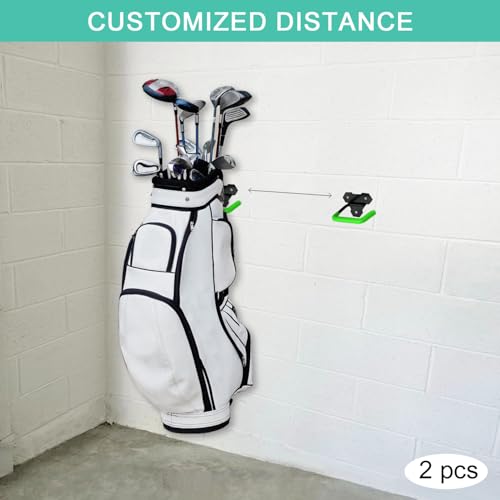 Wall Mounted Golf Bag Hook, Black