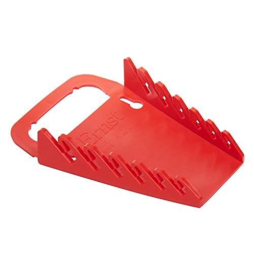 Ernst Manufacturing 5044-Red Gripper Wrench Organizer, 6 Tool, Red - color: Red, size: 6 Tool, style: Standard